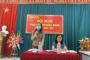 Trường Tiểu học thị trấn Na Sầm tổ chức Hội nghị phụ huynh học sinh Đầu năm học 2021 - 2022