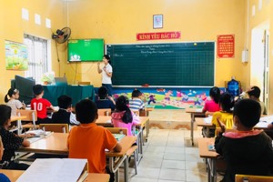 Trường Tiểu học PTDTBT Tiểu học Nam La tổ chức “Chuyên đề dạy học lớp 3 theo chương trình GDPT 2018, môn Tiếng Việt và môn Toán”.