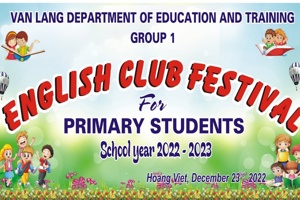 SÔI NỔI CHƯƠNG TRÌNH “ENGLISH CLUB FESTIVAL”
