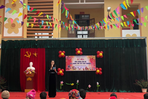 TRƯỜNG MẦM NON XÃ HỒNG THÁI TỔ CHỨC “LỄ HỘI XUÂN QUÝ MÃO NĂM 2023 VÀ CHUNG TAY TẾT YÊU THƯƠNG”