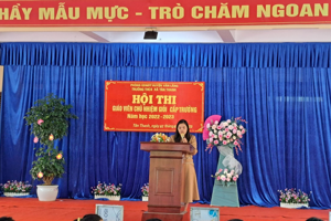Ngày 2/2/2023 Trường THCS xã Tân Thanh huyện Văn Lãng, tỉnh Lạng Sơn đã tổ chức hội thi Giáo viên chủ nhiệm giỏi cấp trường.